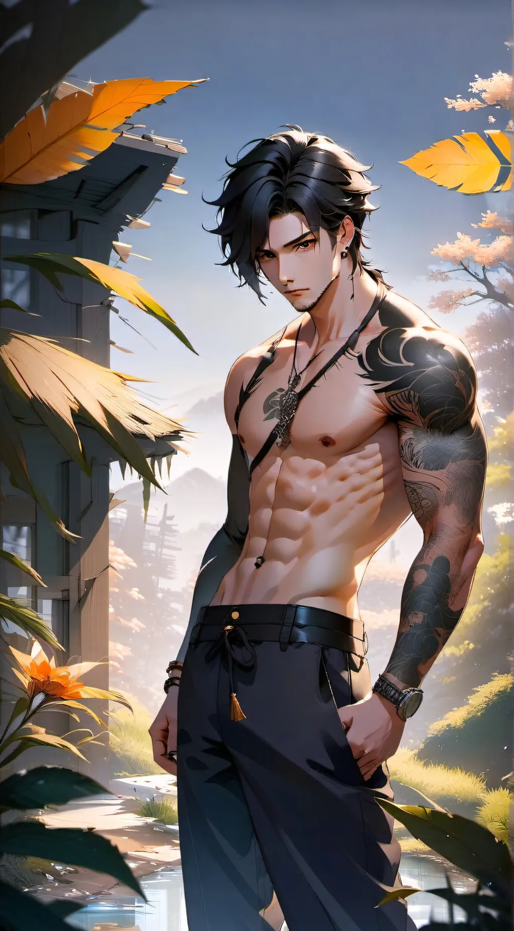 ai character: Maxi background