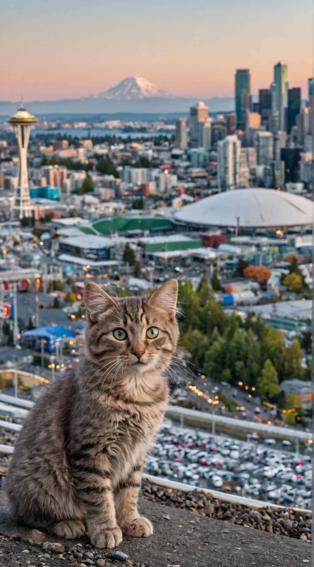 ai character: NFL kitten background