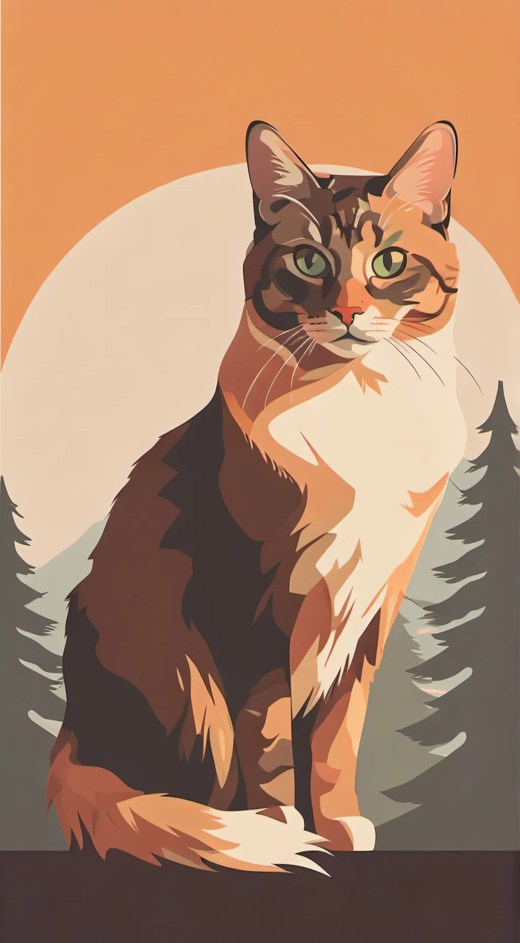 ai character: Kitty background