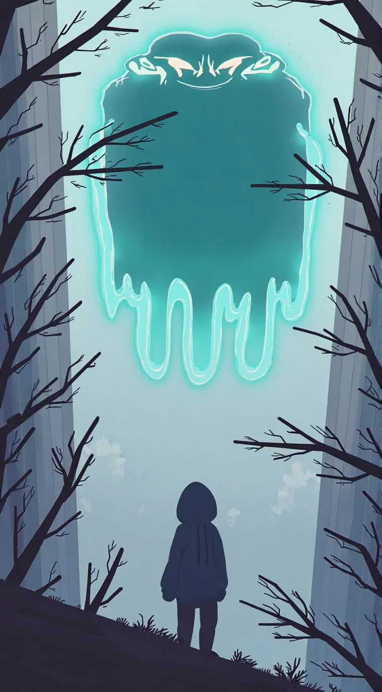 ai character: sad sprout background