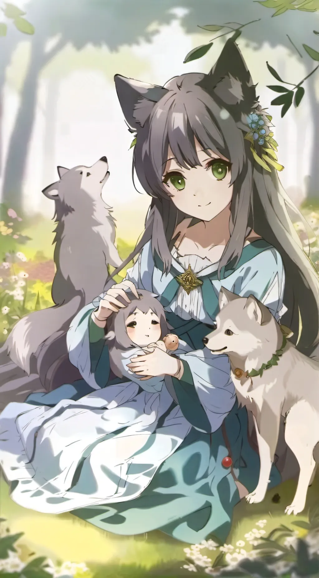 ai character: Sarah background