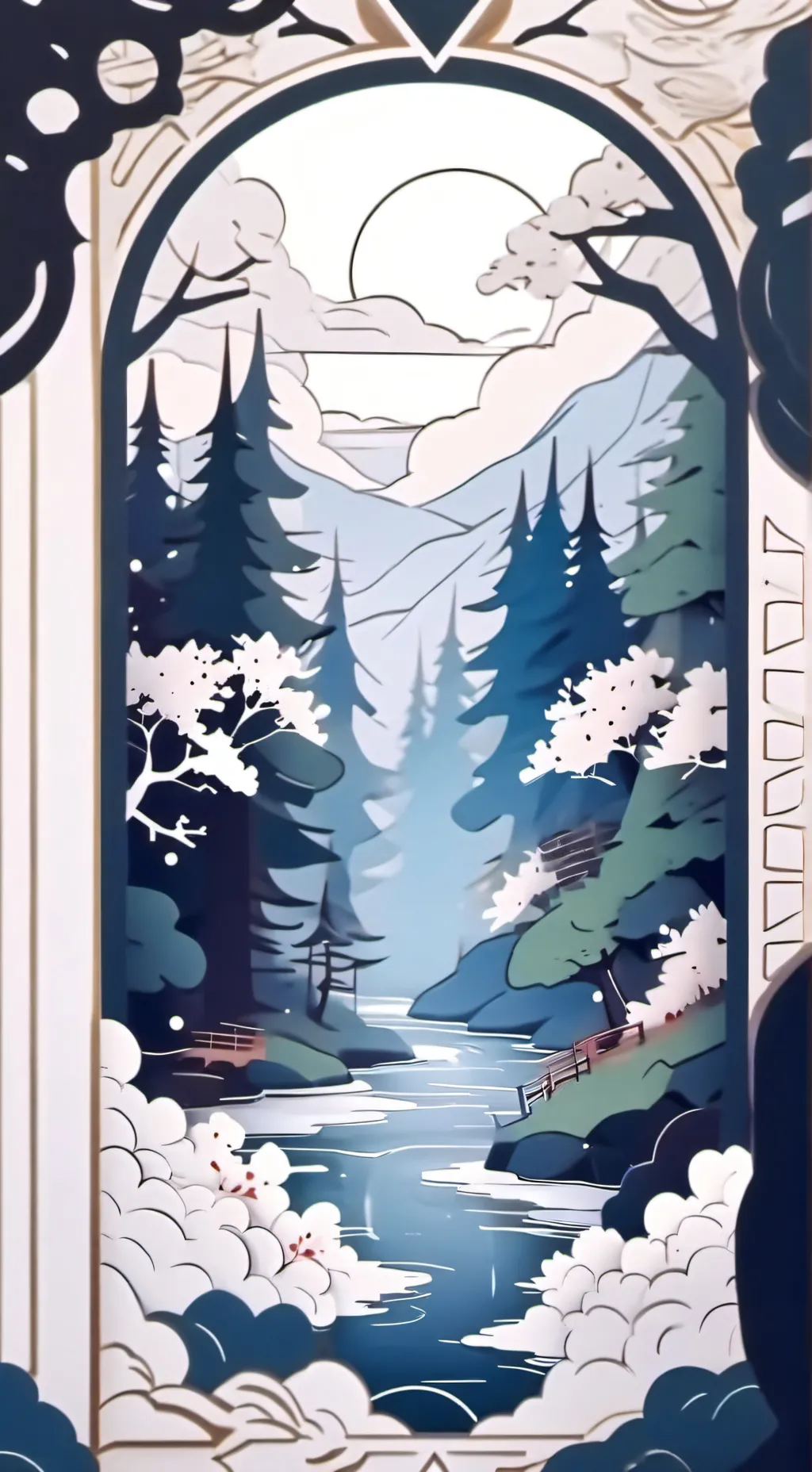 ai character: MHA x FNAF  background