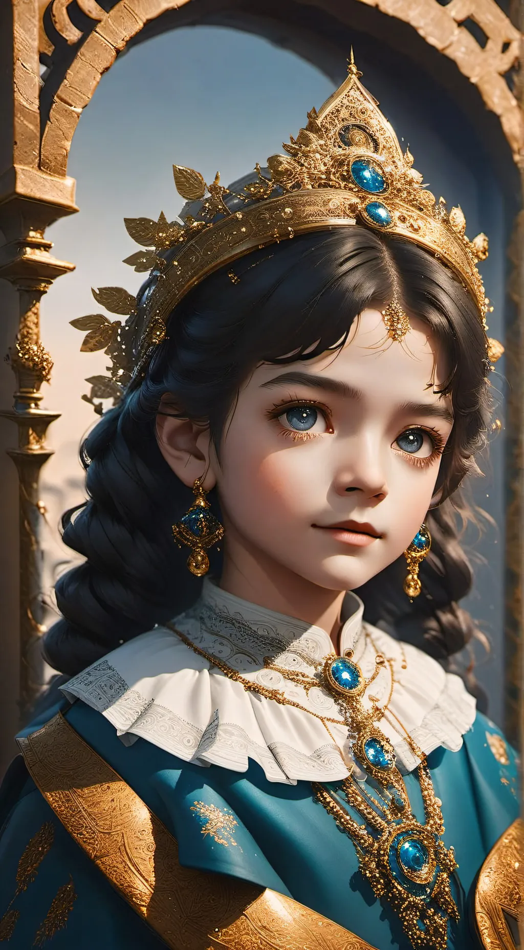 ai character: Hermana Pequeña background