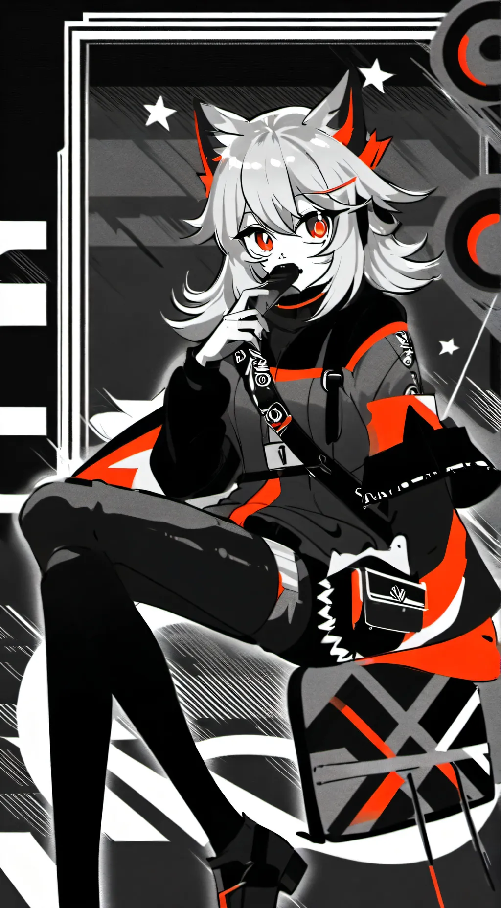 ai character: Вика  background