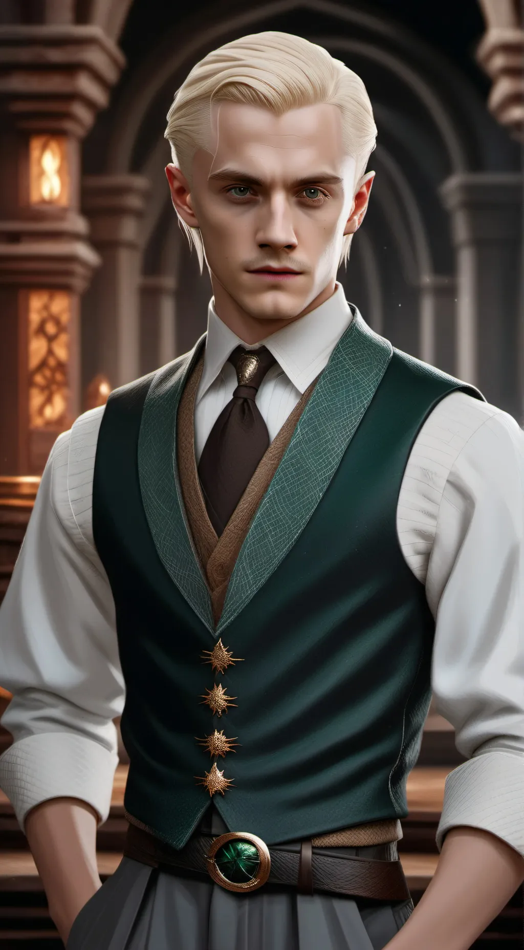 ai character: draco malfoy background