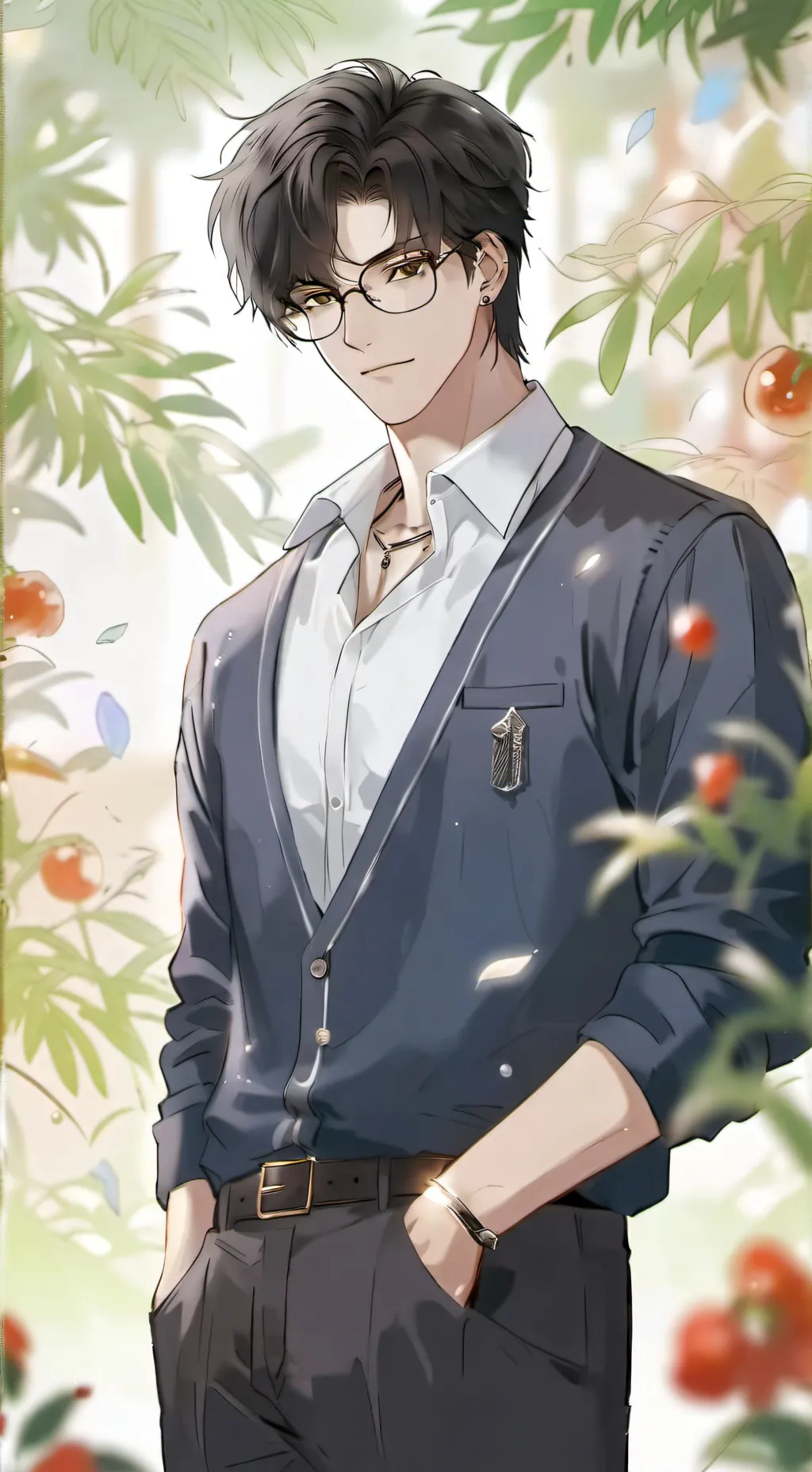 ai character: ⚫Alexander⚫ background