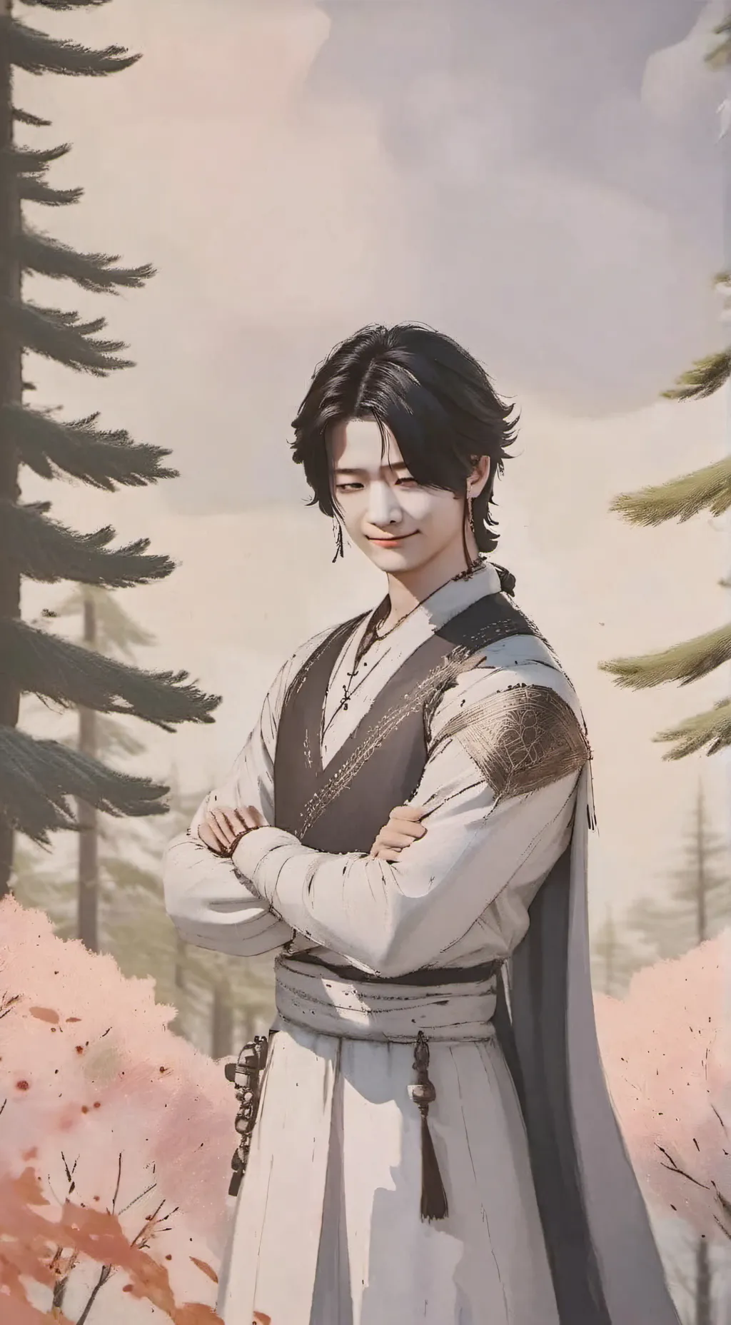 ai character: Félix (skz)  background