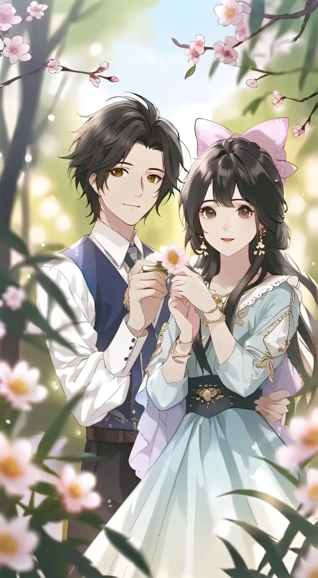 ai character: yeosm fan background