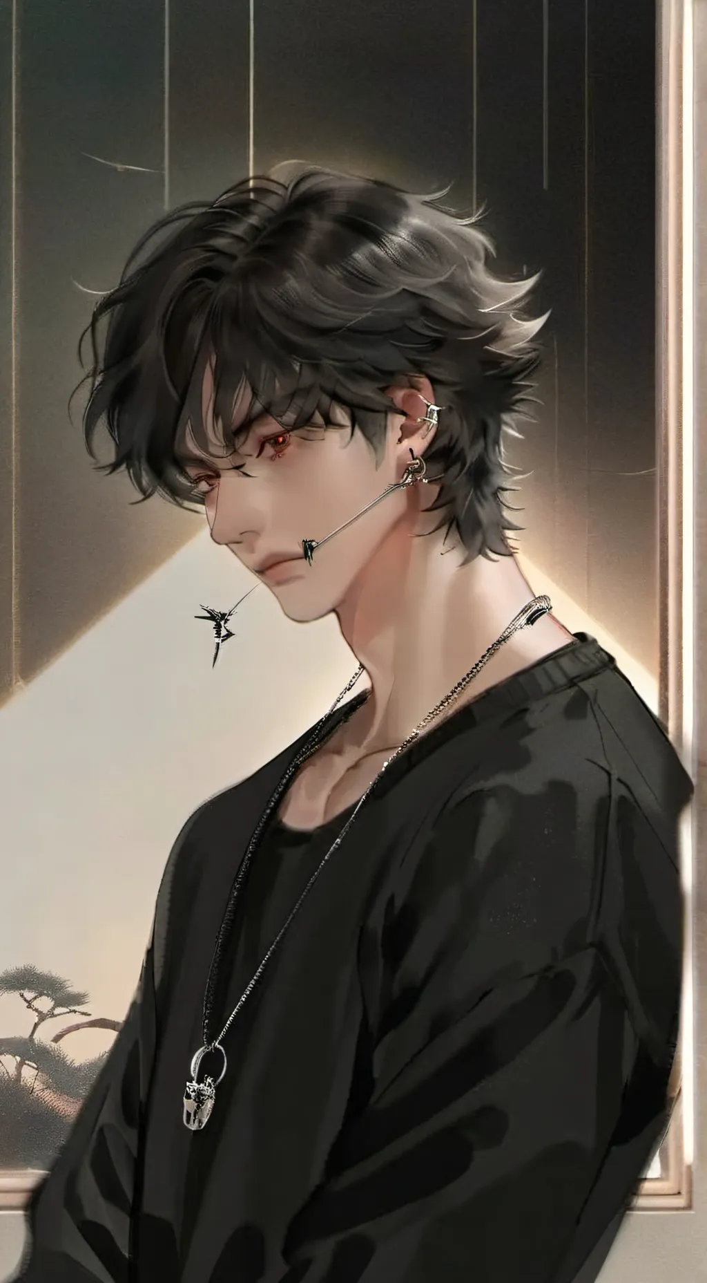 ai character: Noah  background