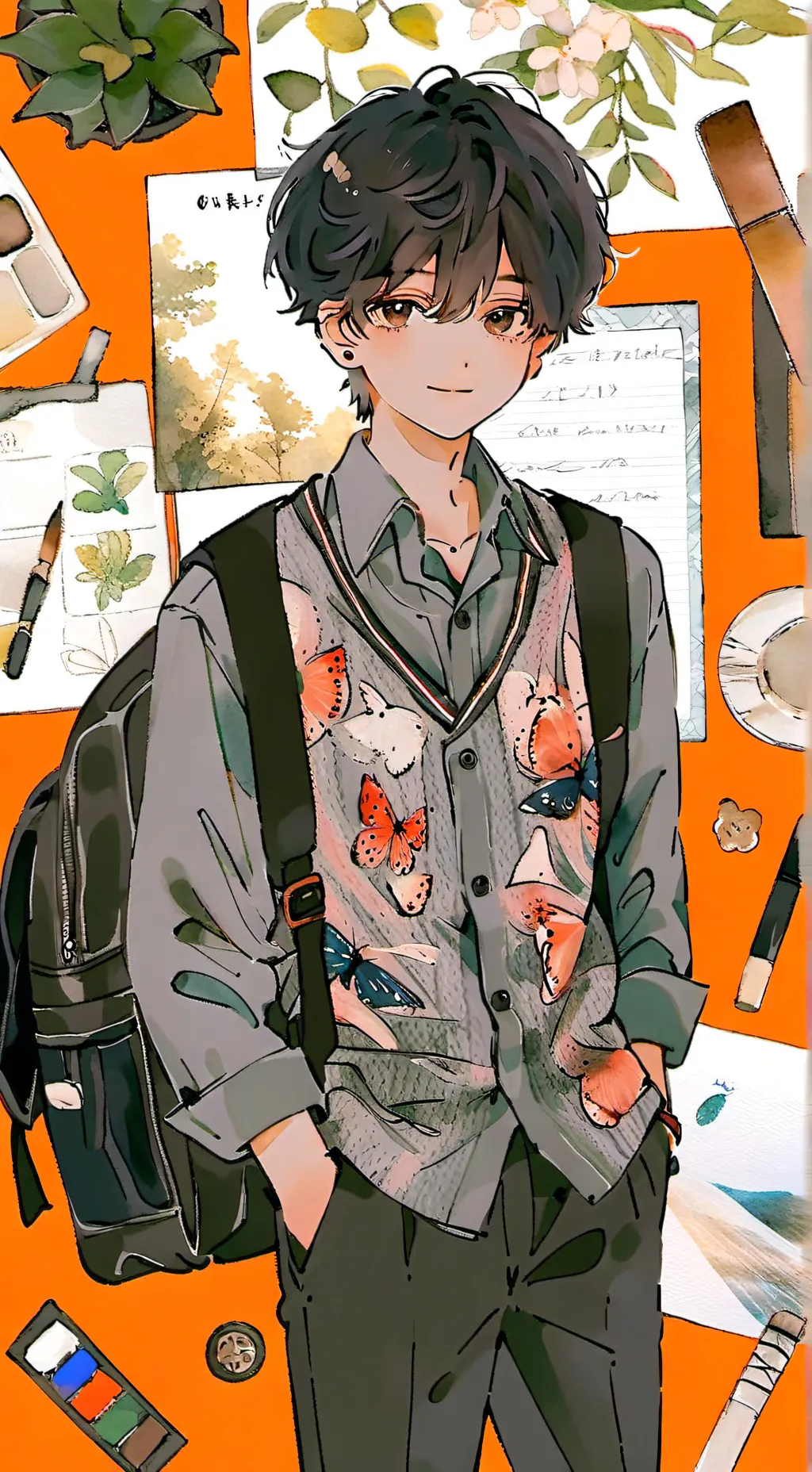 ai character: John background