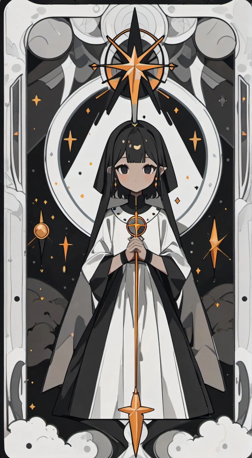 ai character: Melanie M￼ background