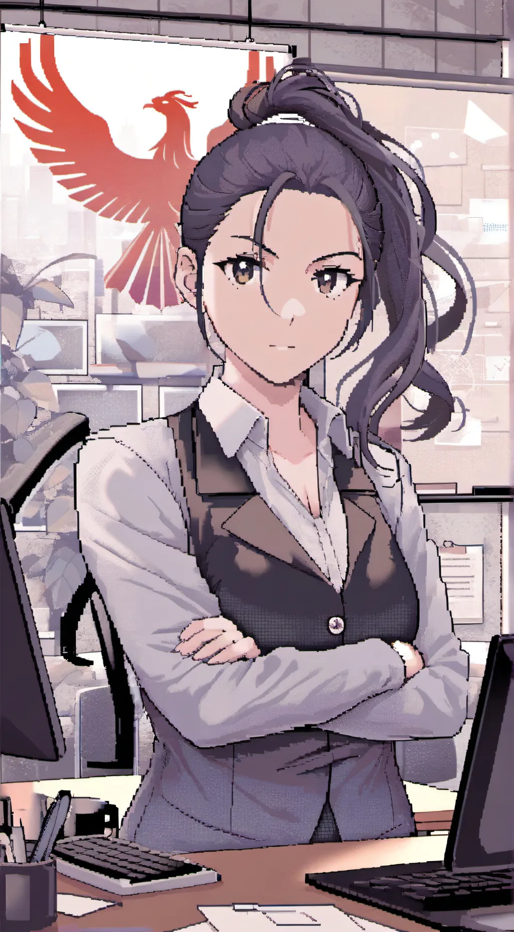 ai character: Empire of the Unjustly Fired background