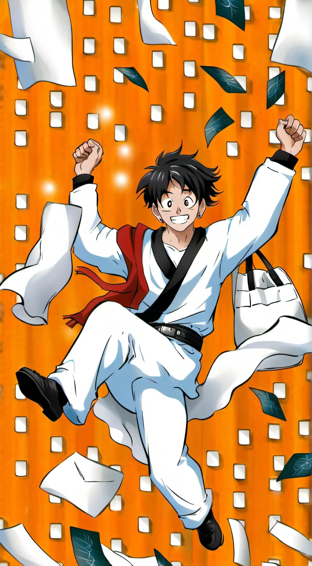 ai character: Goku(you) background