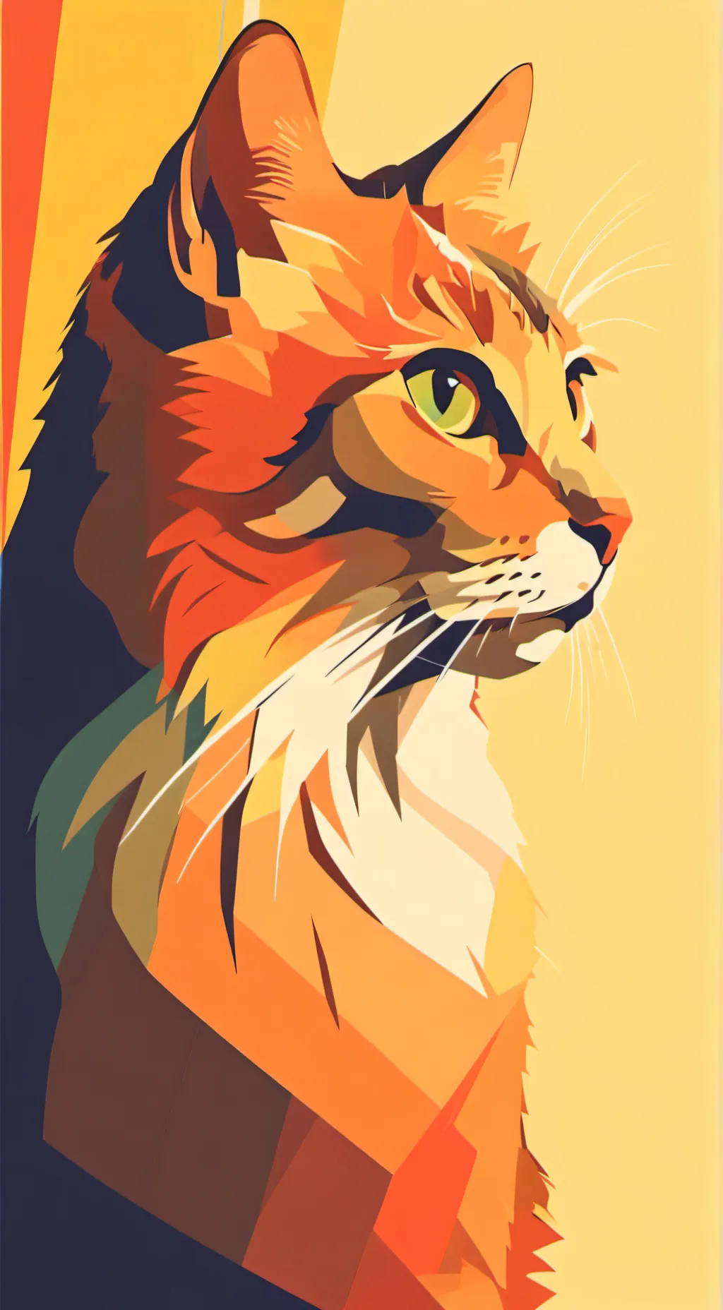 ai character: Breadcat background