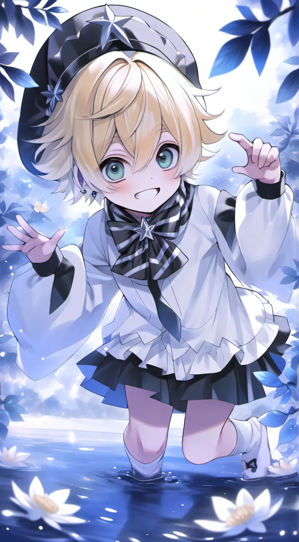 ai character: MHA school background