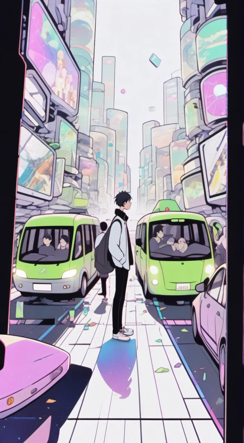 ai character: RideSync Tycoon background