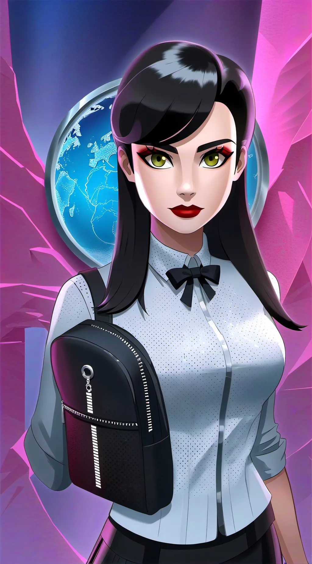 ai character: mha background