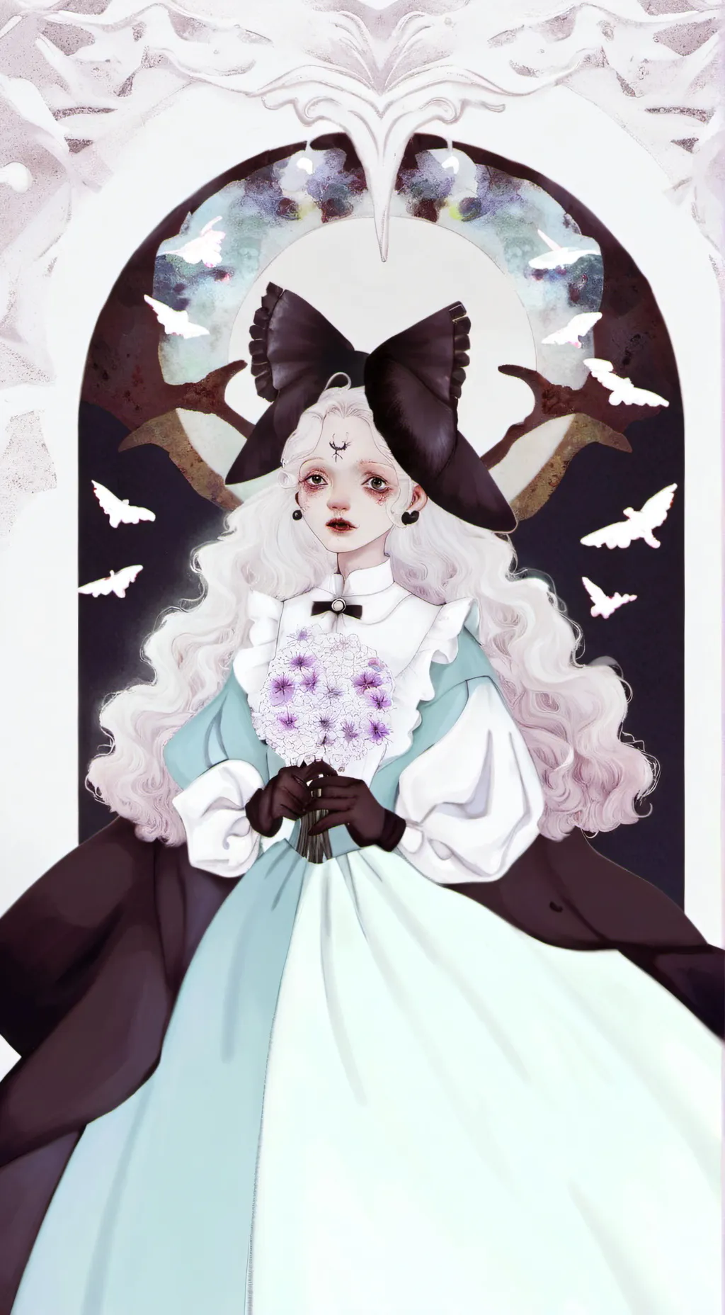 ai character: sprout x cosmo background