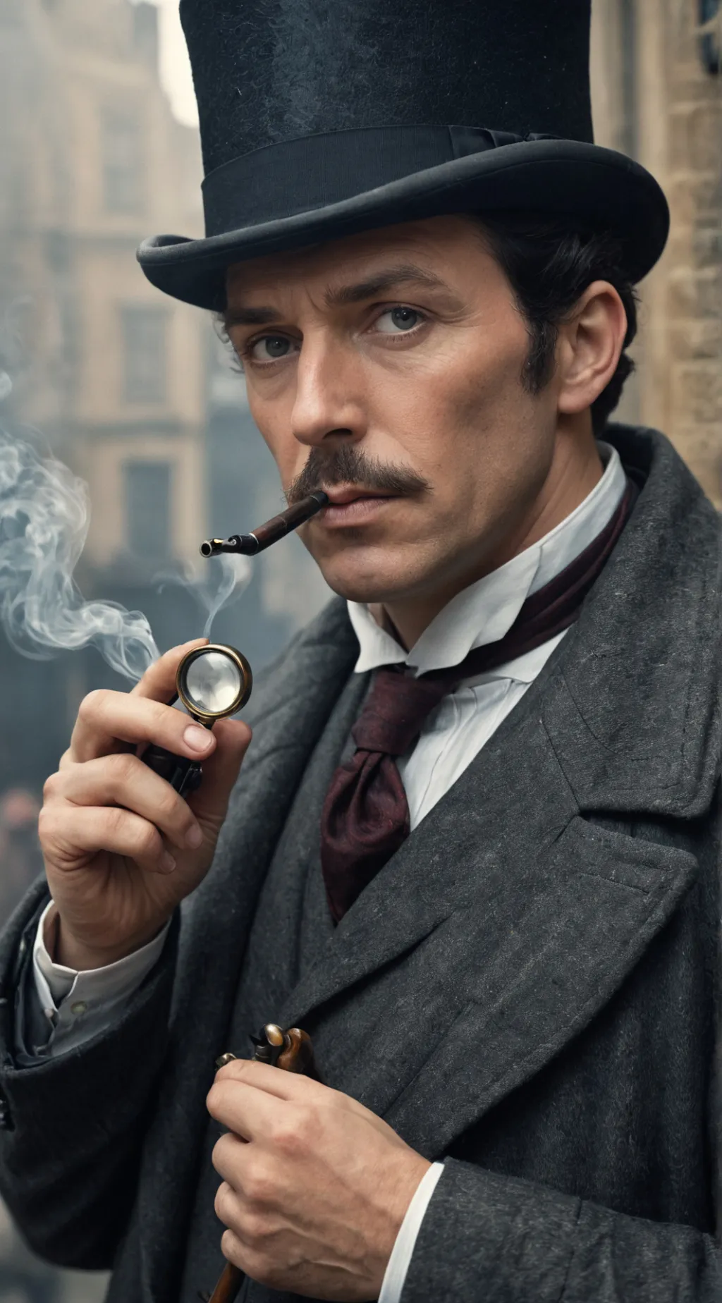 ai character: Sherlock Holmes background
