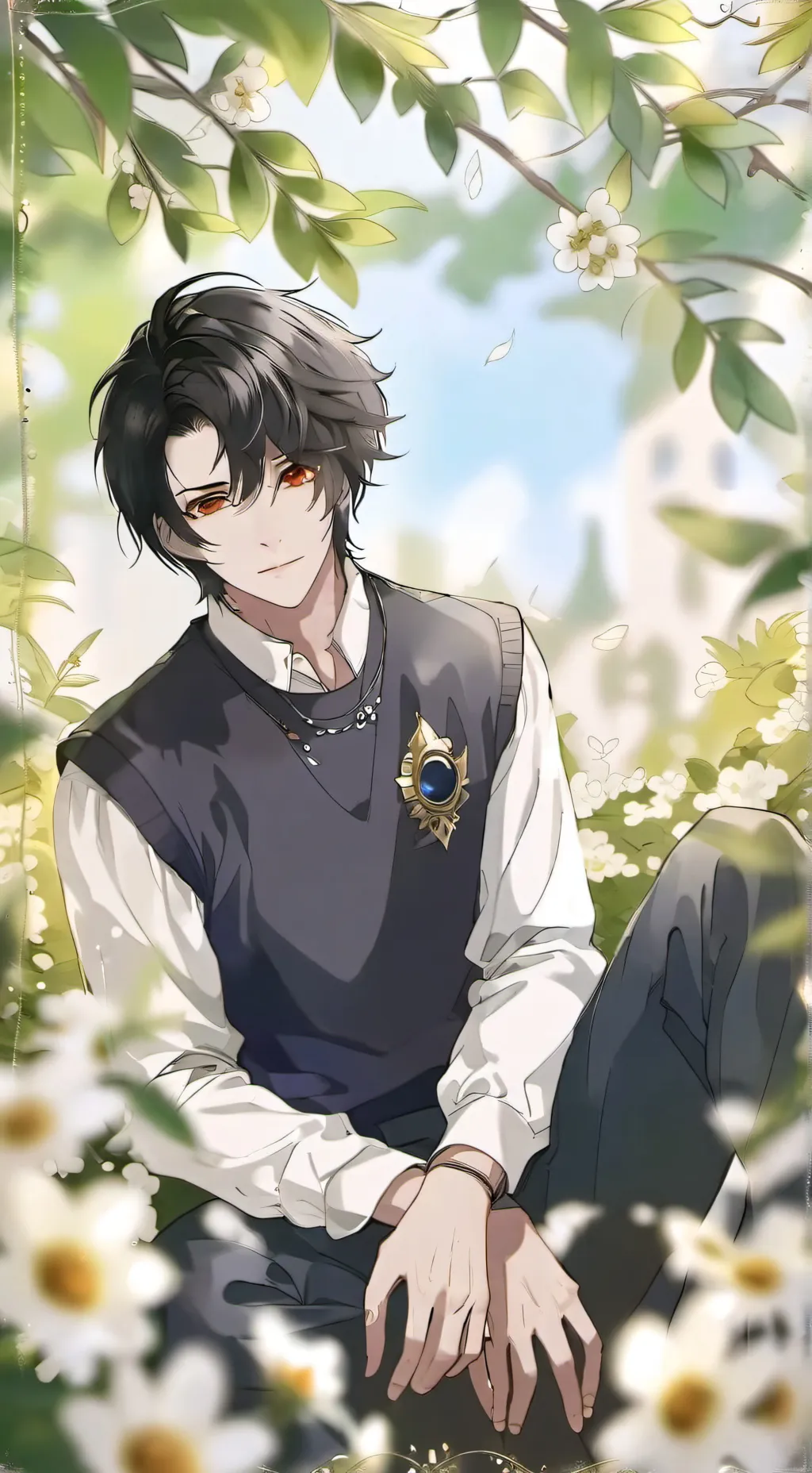 ai character: 🗿🍷Jake★ .° background