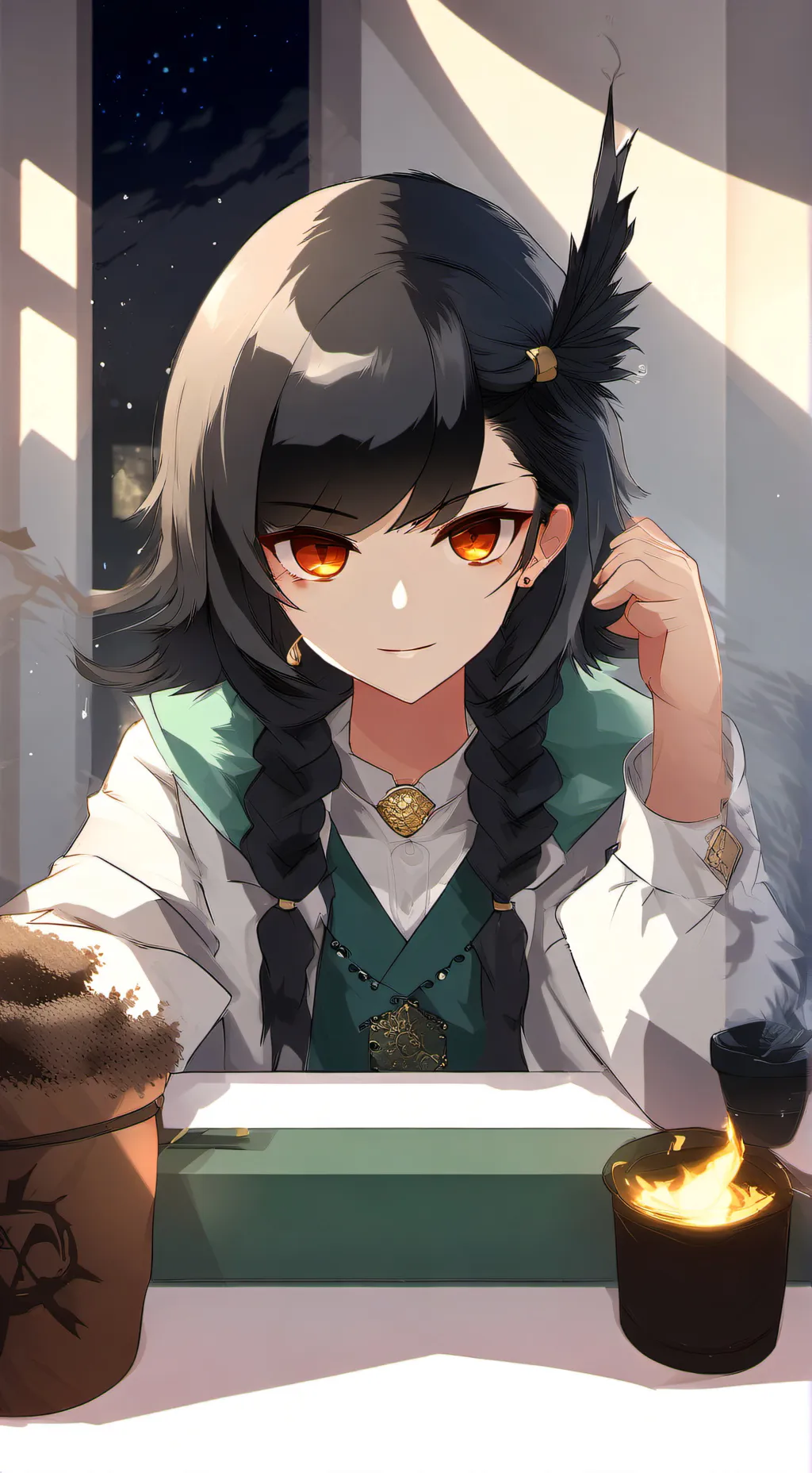 ai character: cants say no to gi background