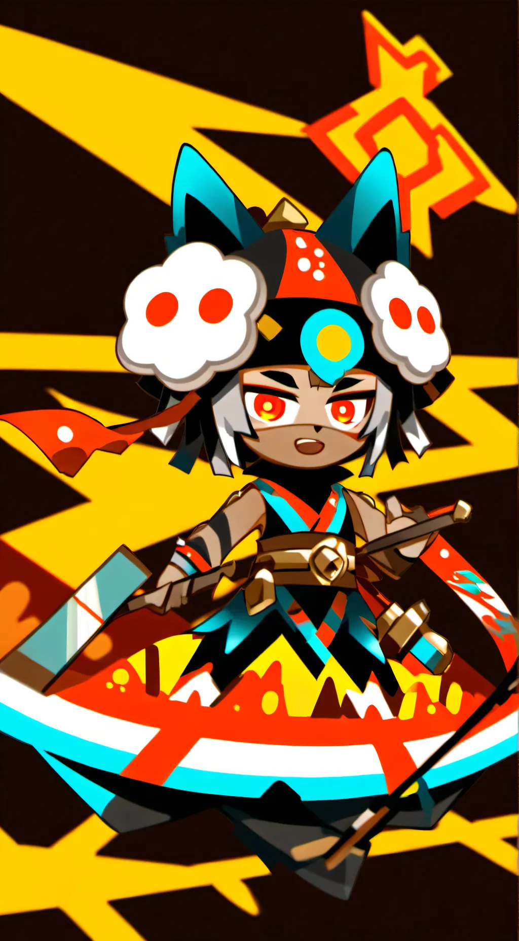 ai character: Golden cheese x oc background