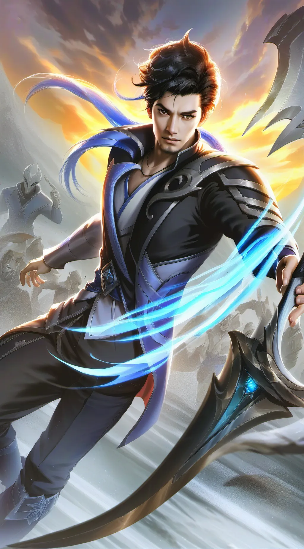 ai character: Brian  background