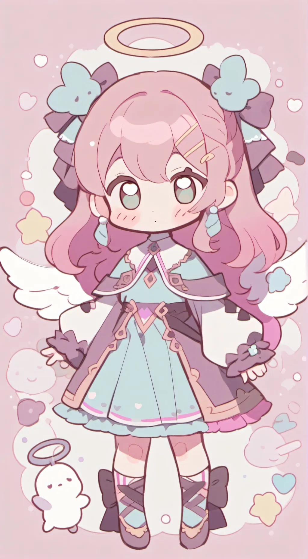 ai character: Angel background