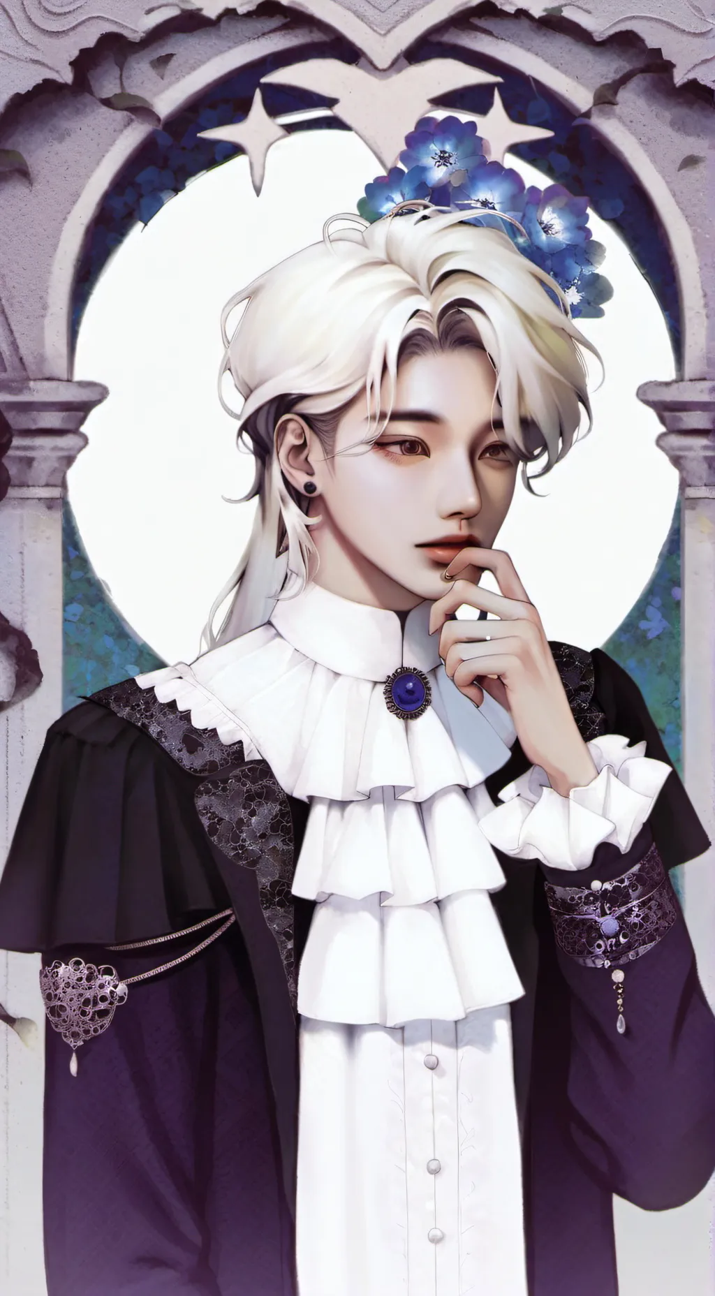 ai character: Hyunjin background