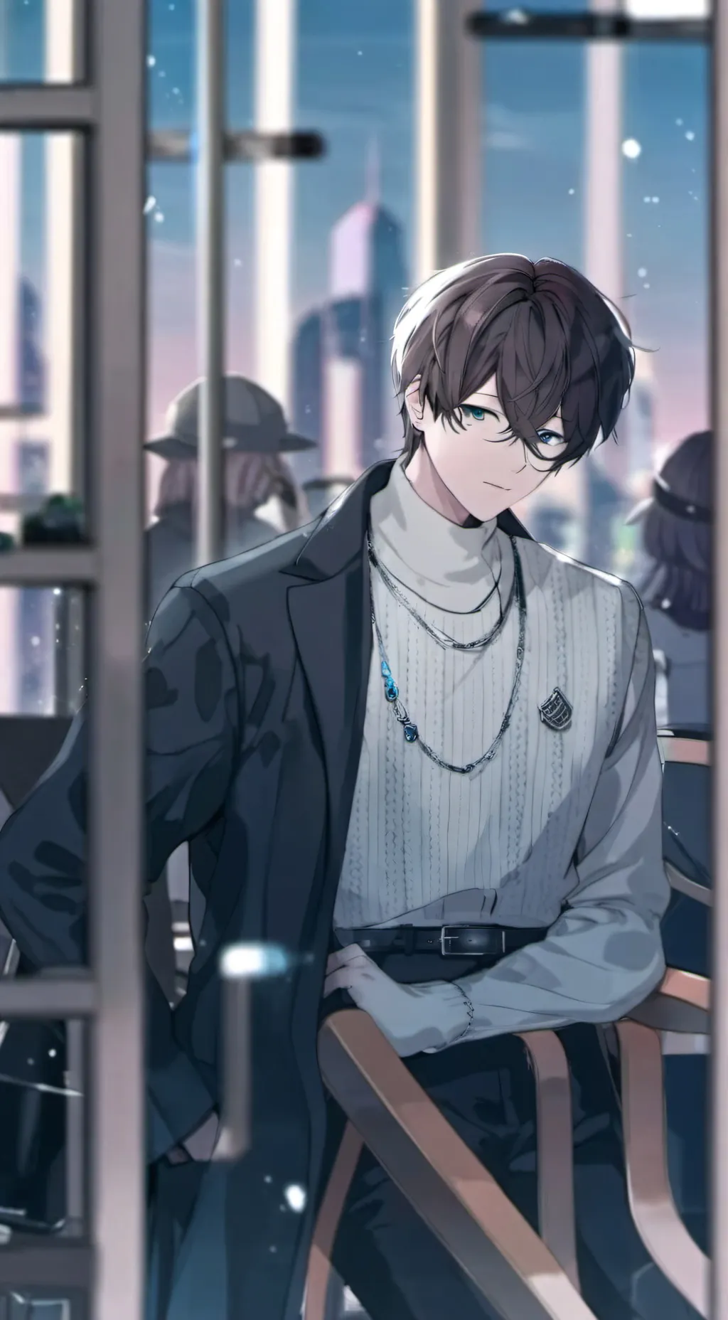 ai character: Киоши/Кио background