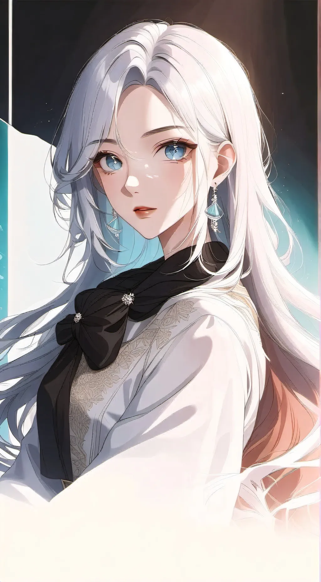 ai character: Мила background