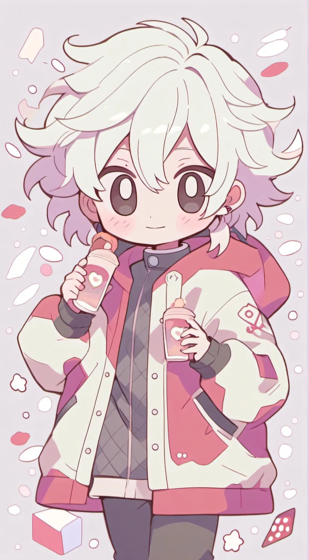 ai character: Mha sleep over background