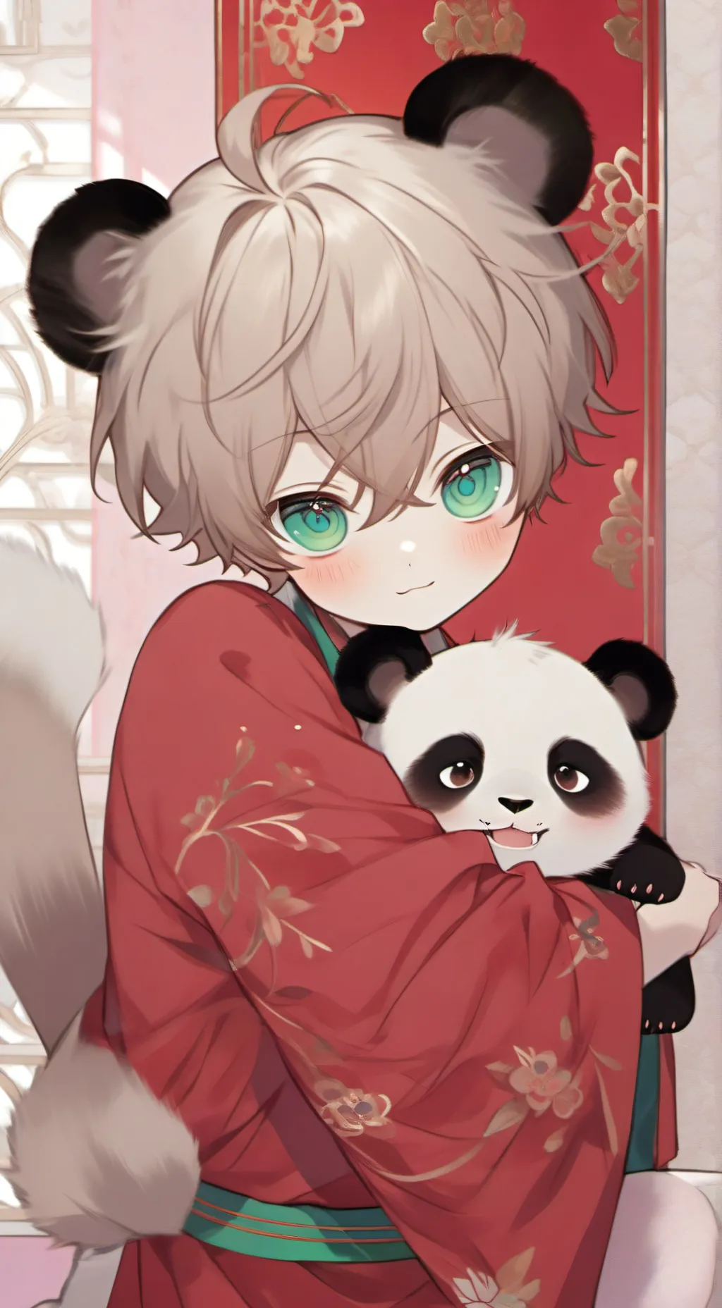 ai character: Siamese Shadow background