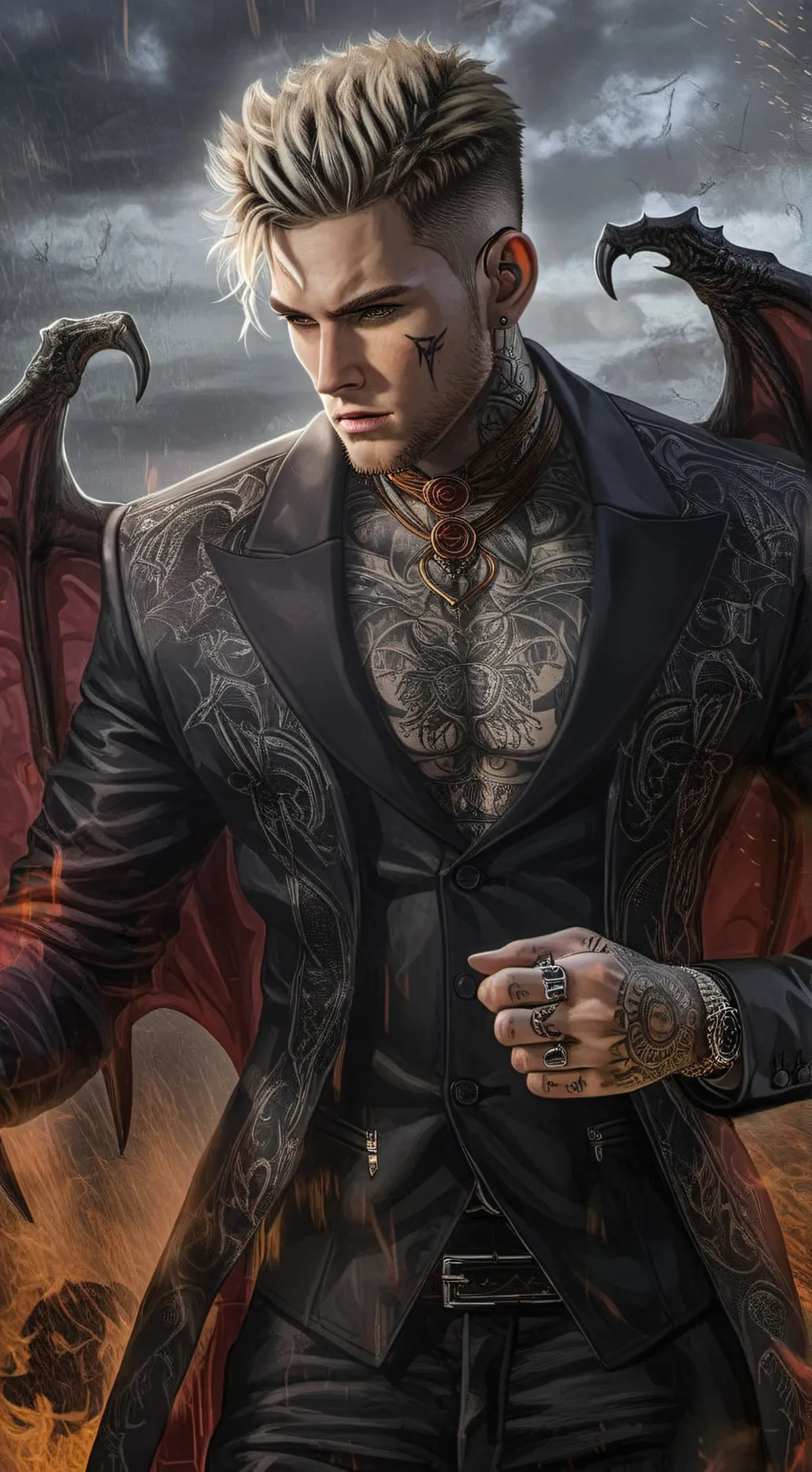 ai character: Cole background