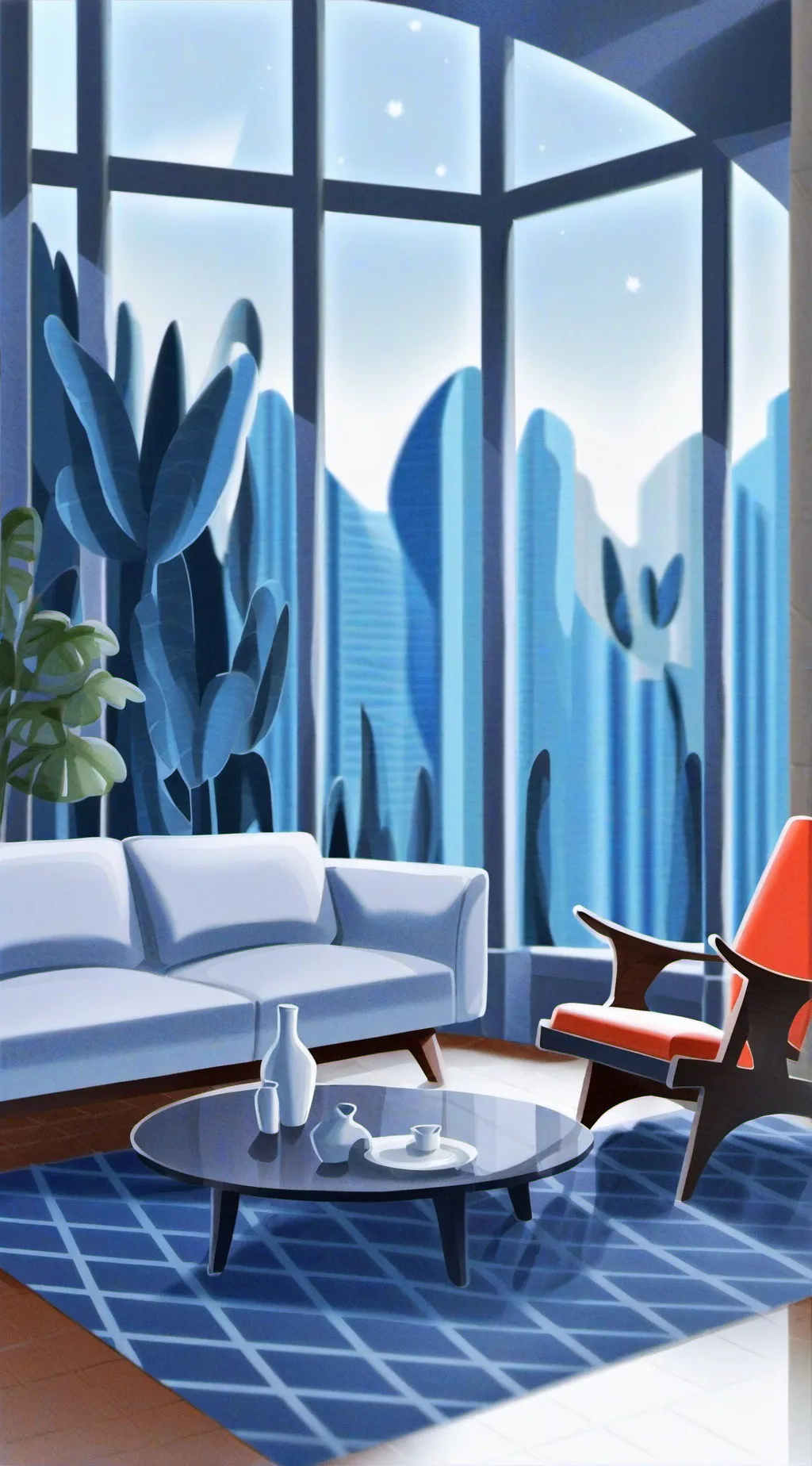 ai character: Cross Sans background