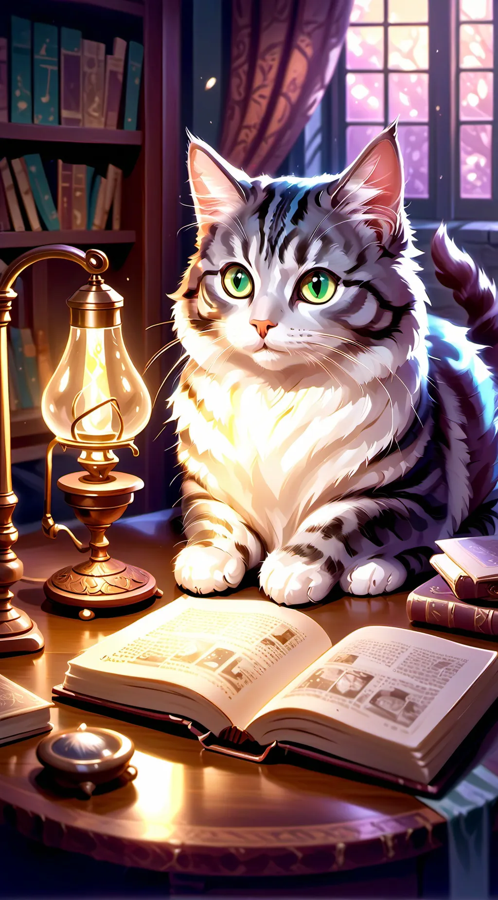 ai character: Adopted kitten background