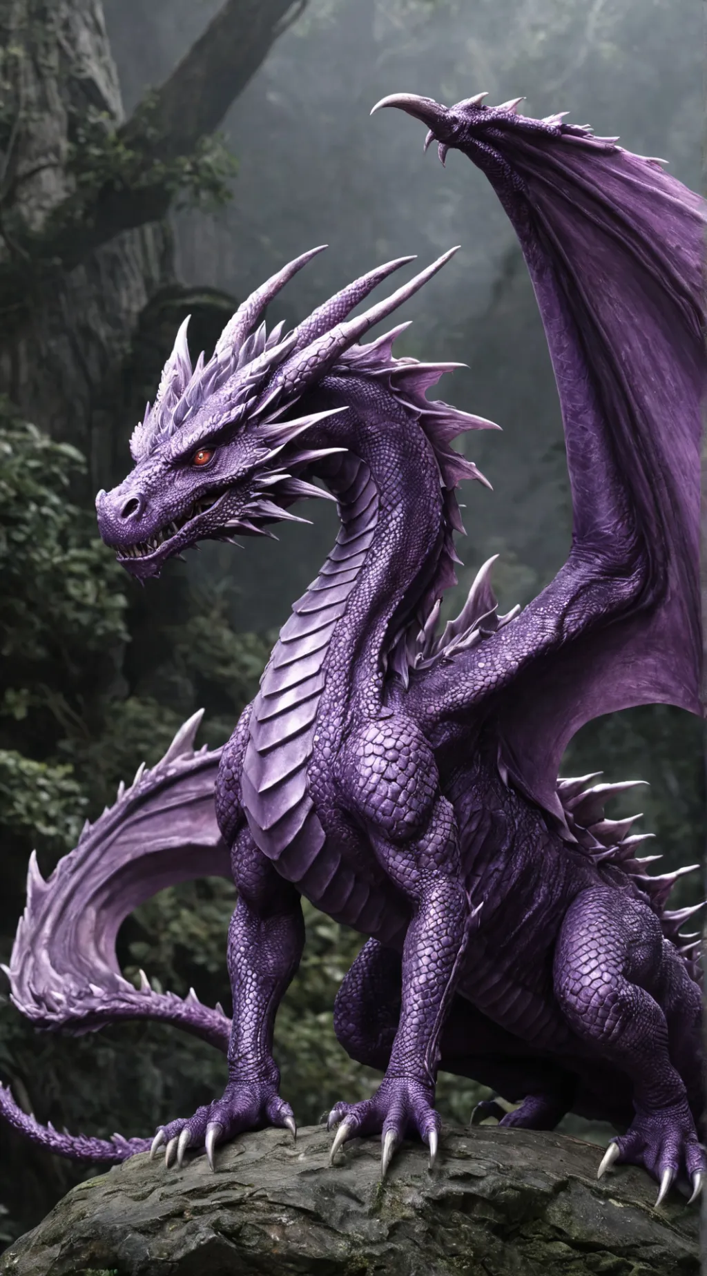 ai character: dw dragon :   P background