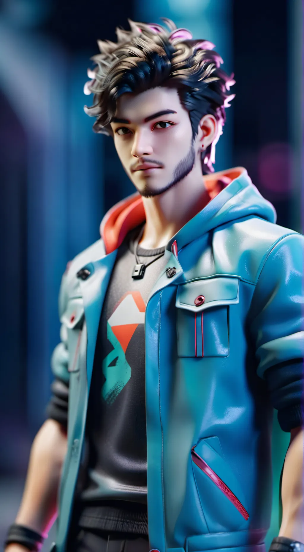 ai character: Anime girl background