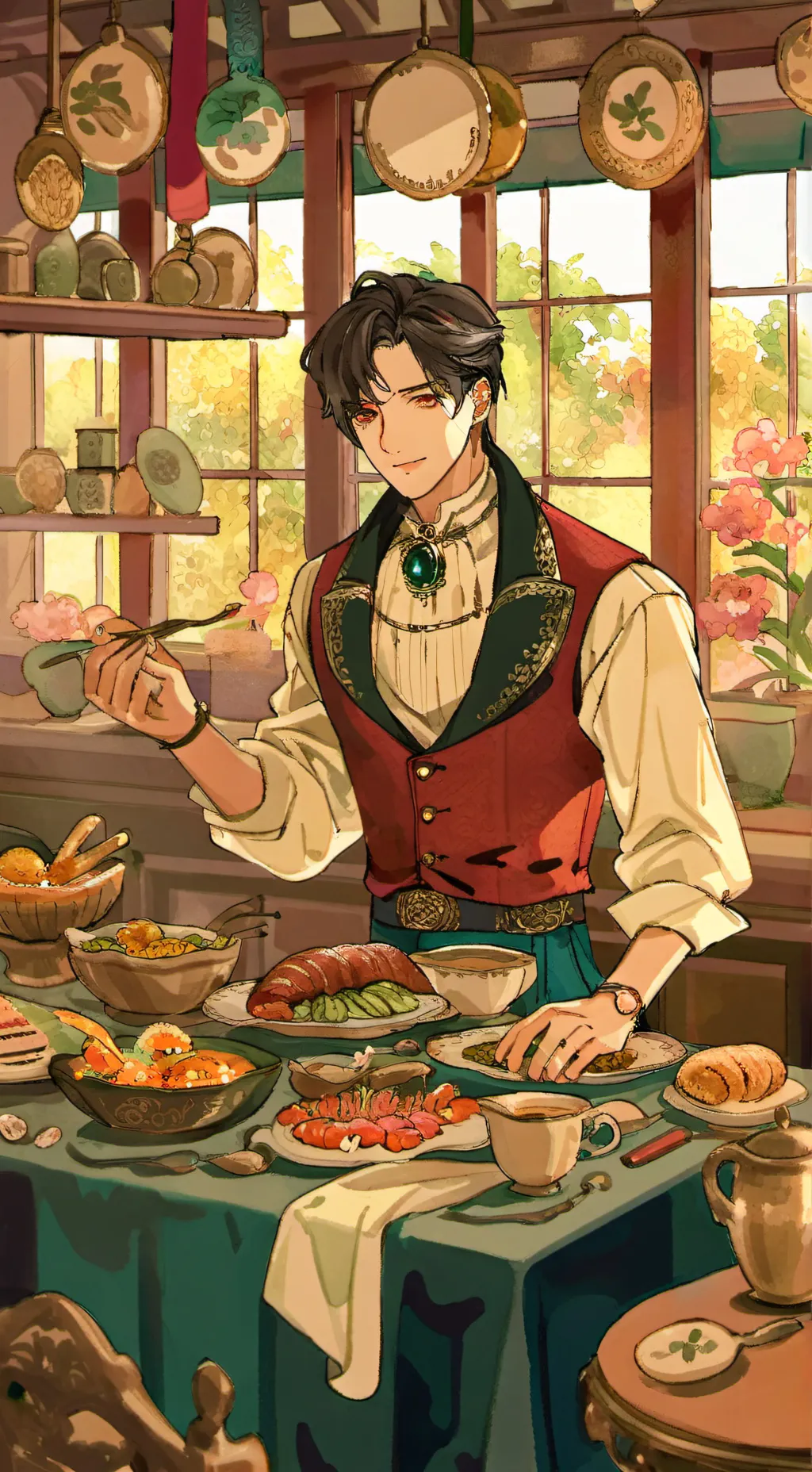 ai character: ★Daniel★ background