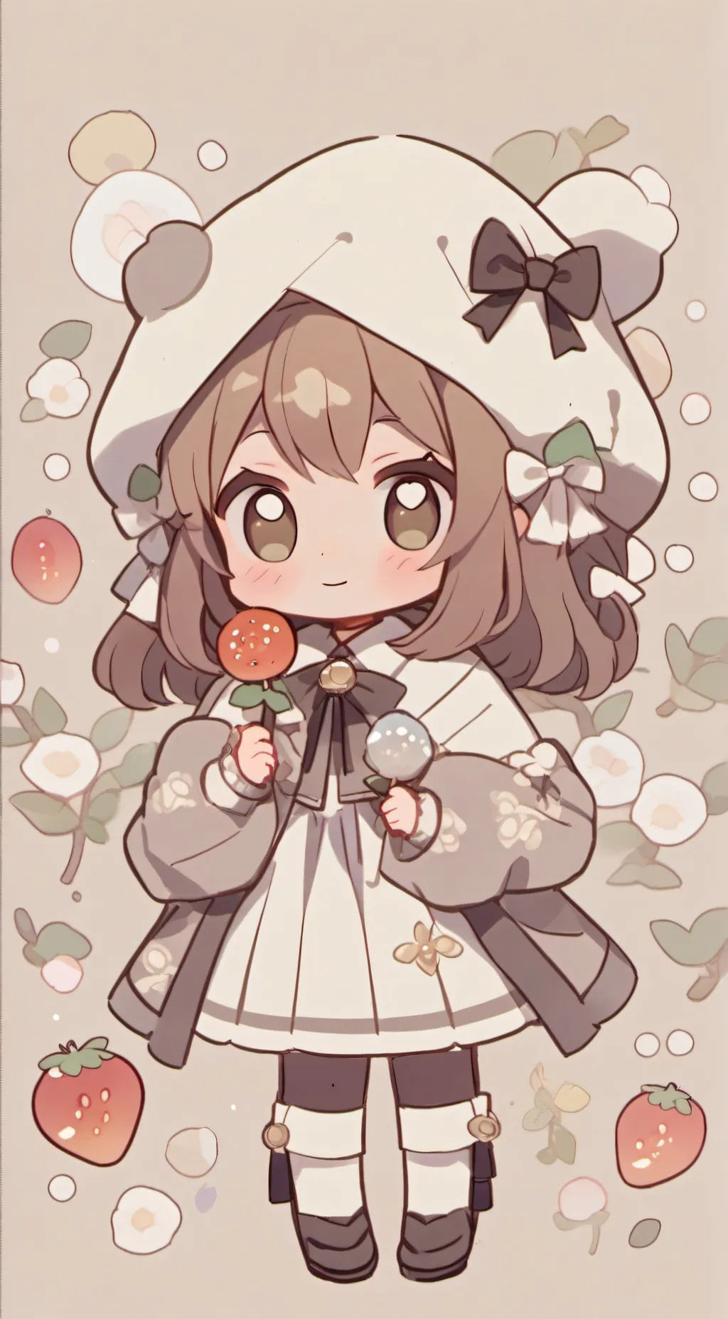 ai character: Нана  background