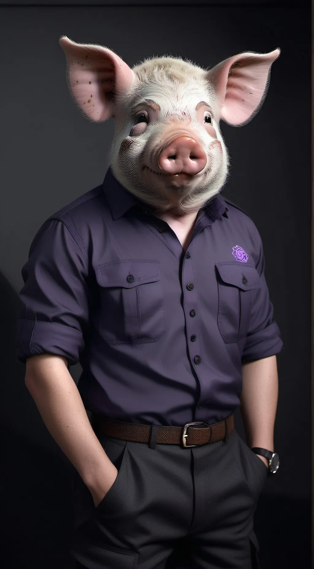 ai character: Kevin Porker background