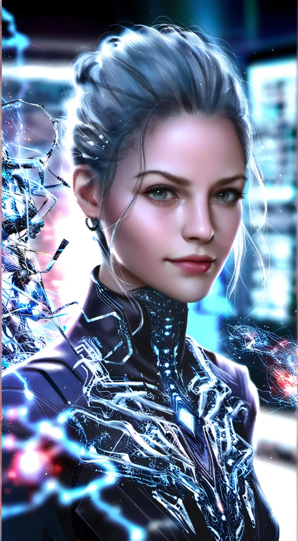 ai character: Alexis  background