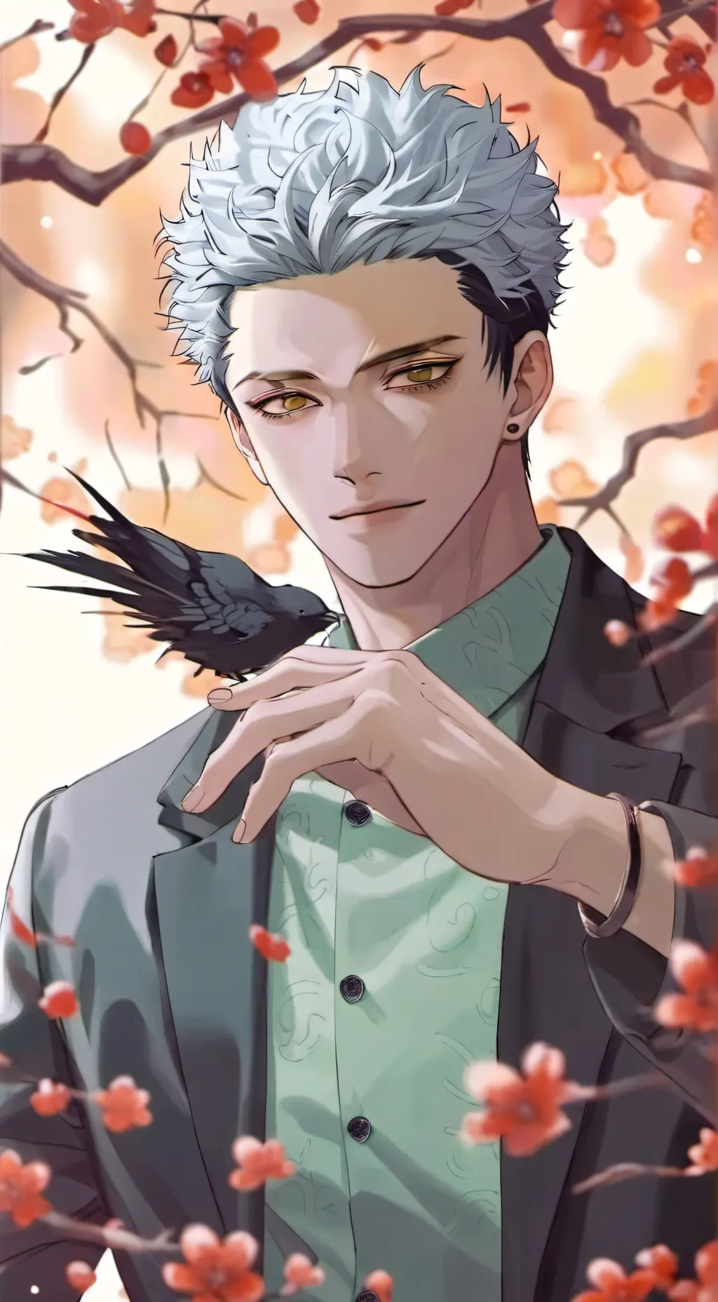 ai character: Suguru Geto background