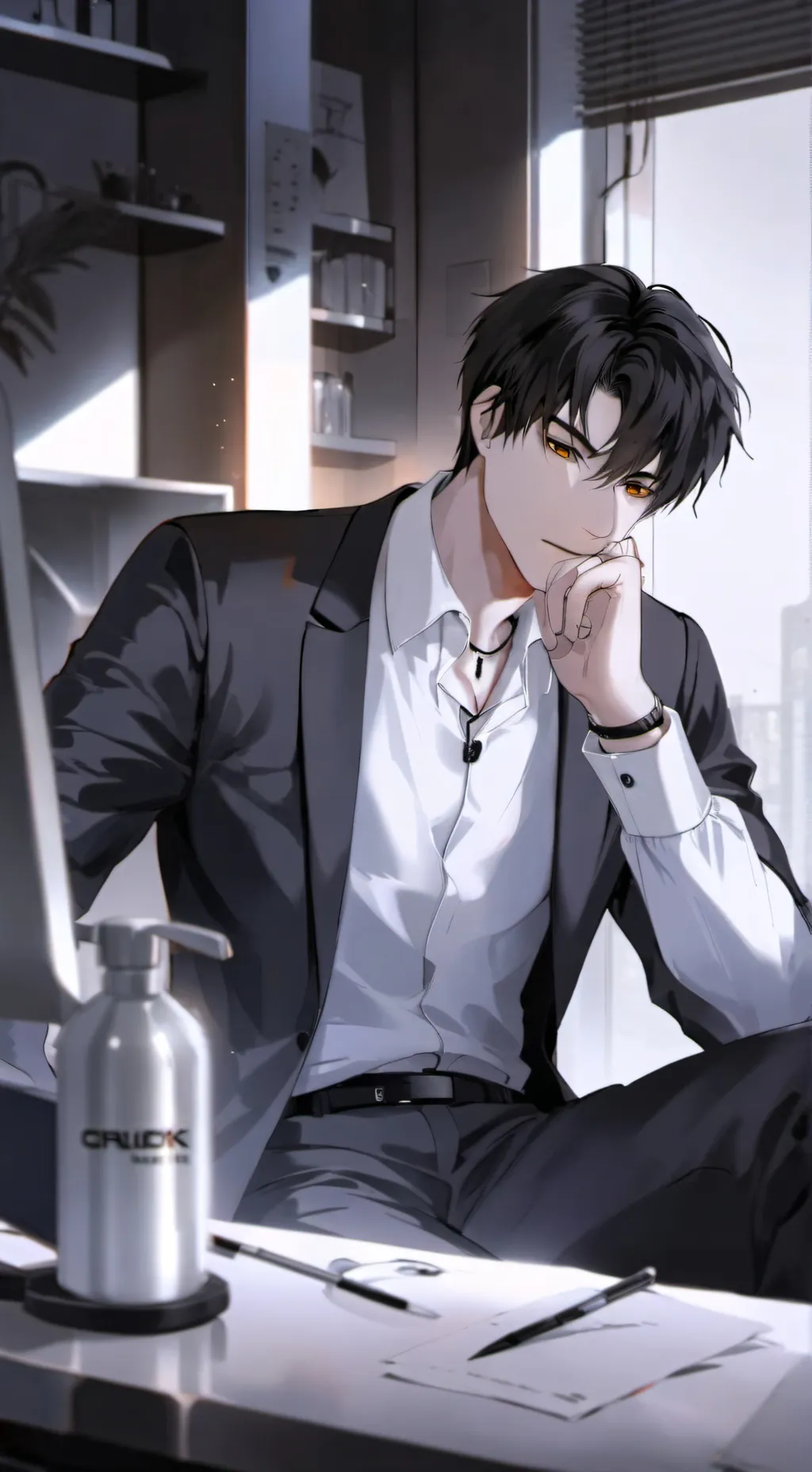 ai character: alex background