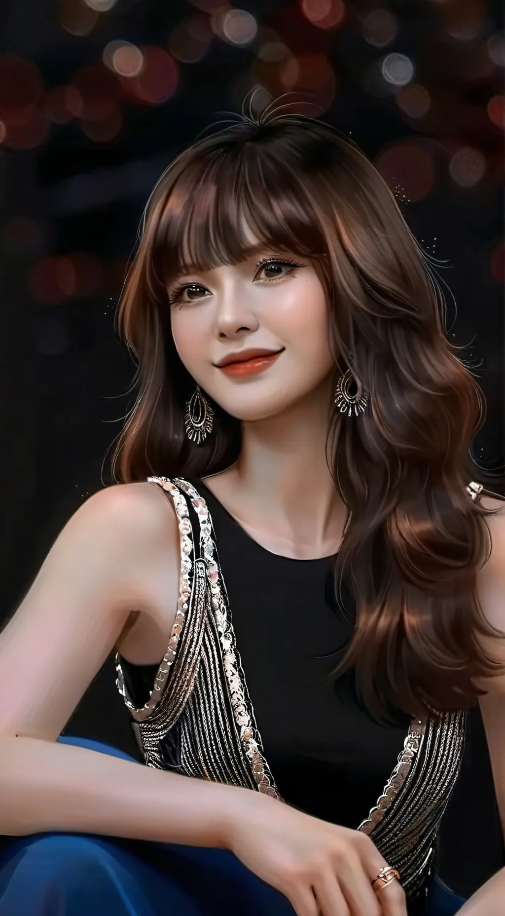 ai character: random gorl background