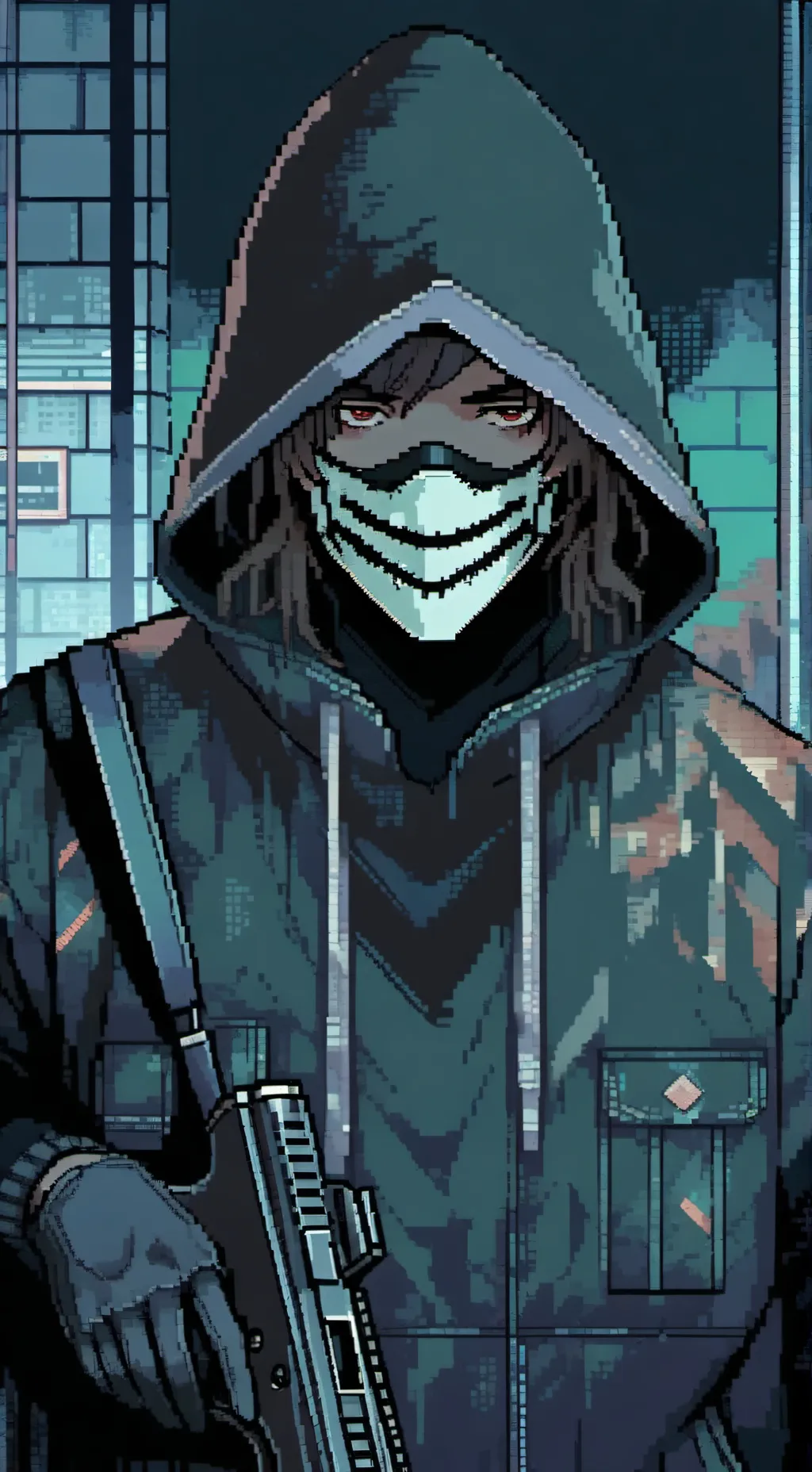 ai character: Robber background