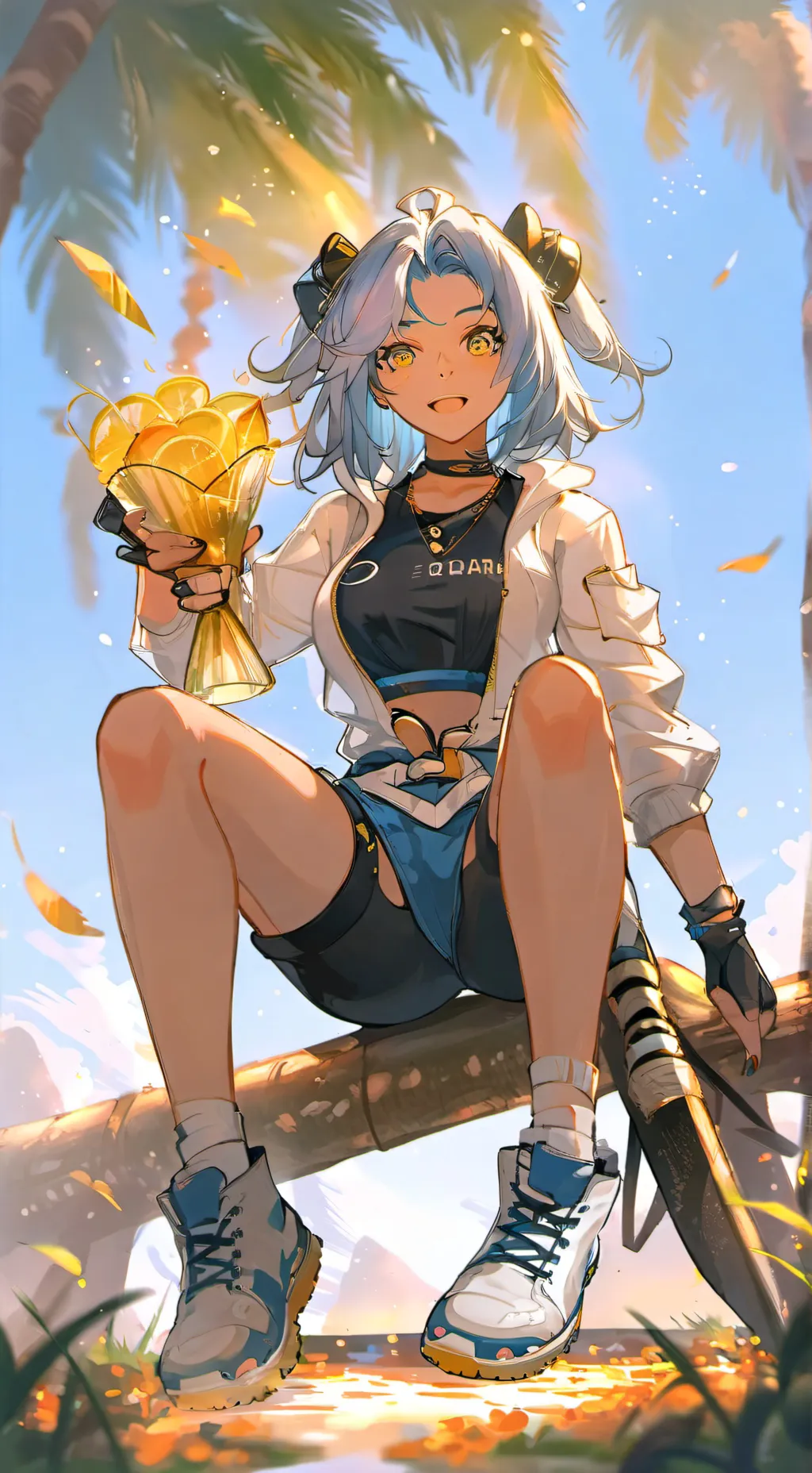 ai character: Sarah background