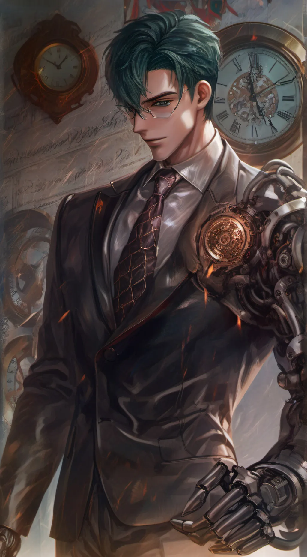 ai character: Dmitry background