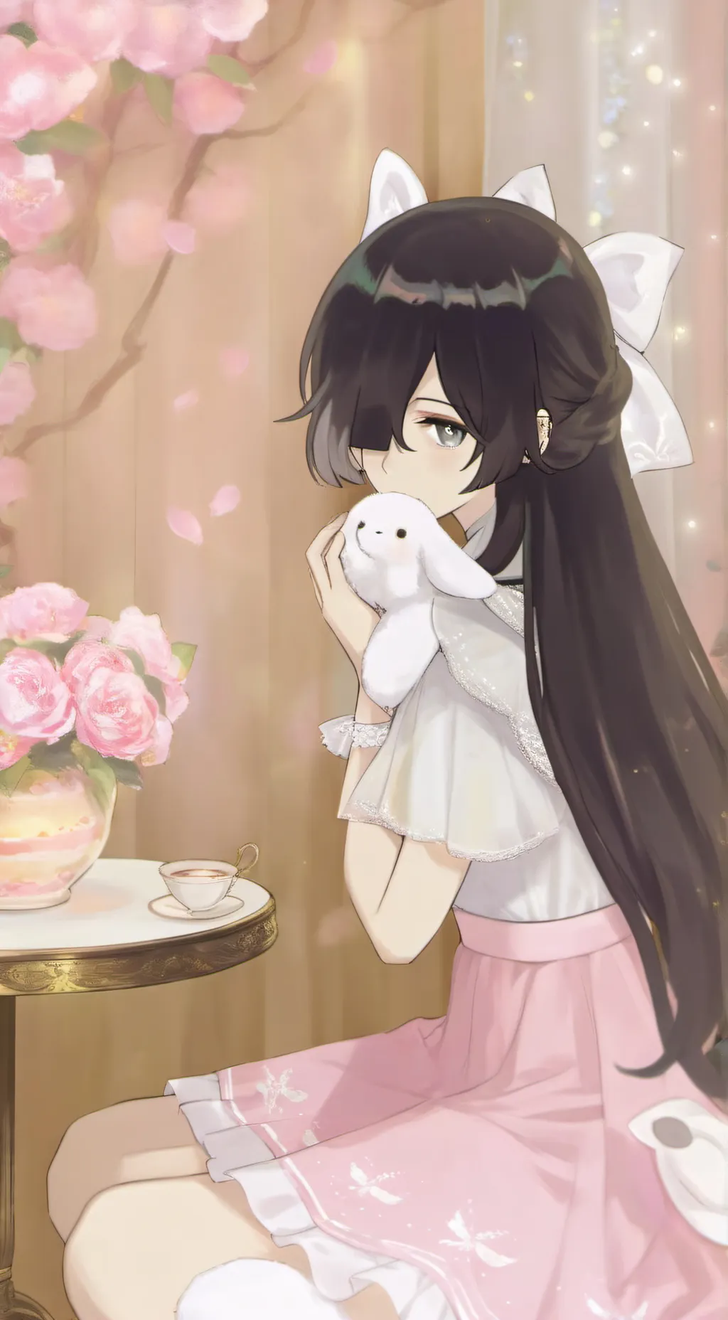 ai character: abbie x miss background