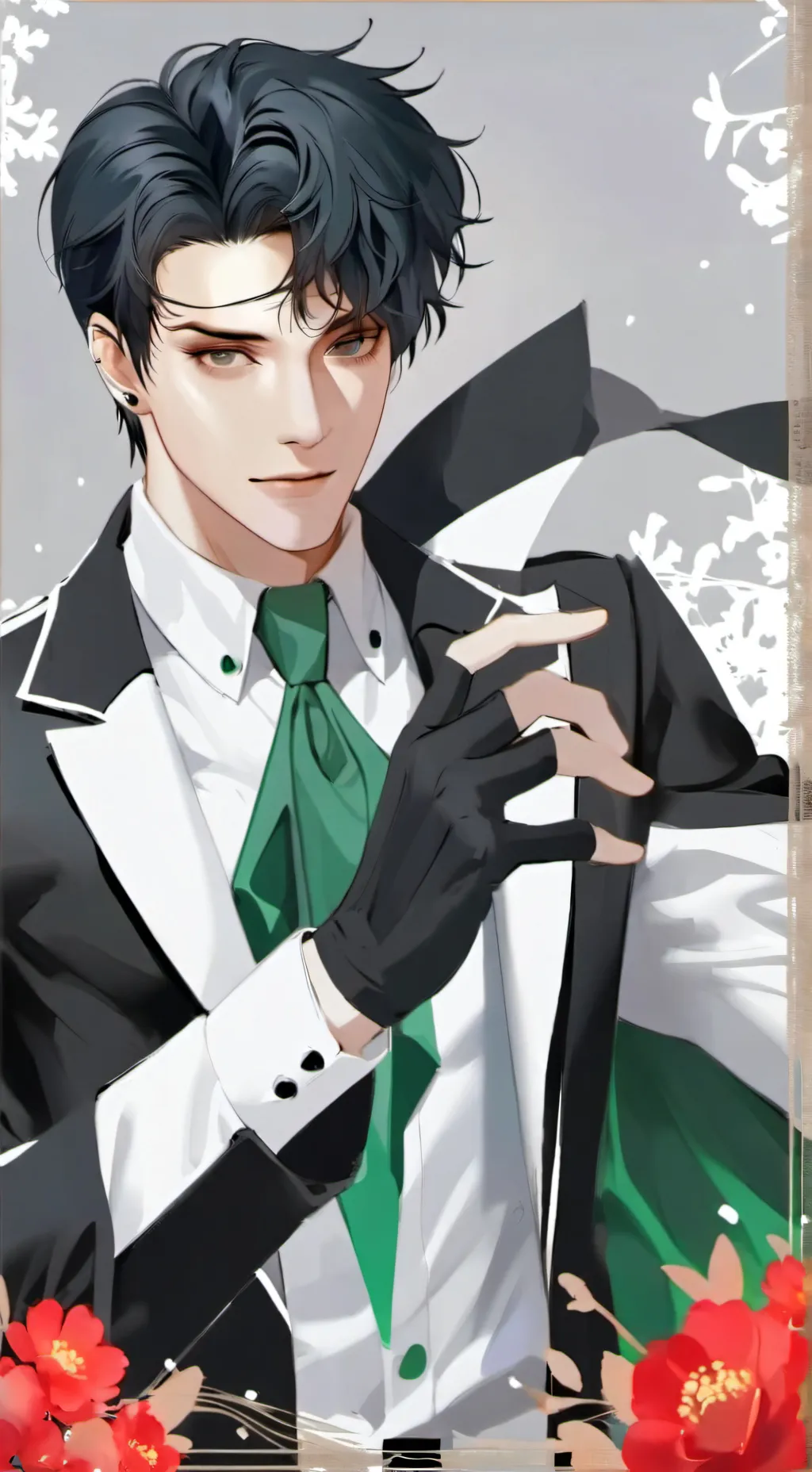 ai character: Лео background